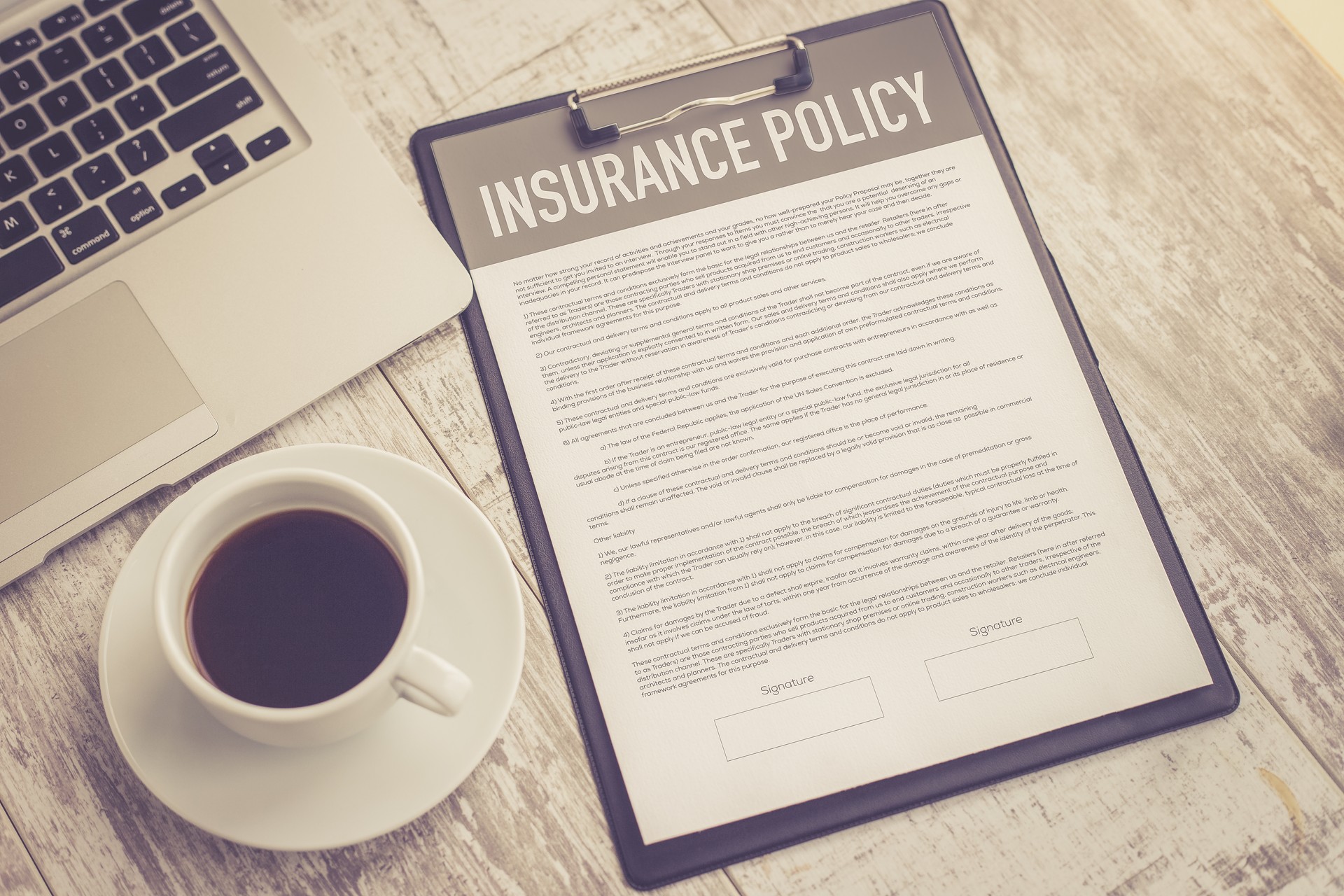 INSURANCE POLICY CONCEPT